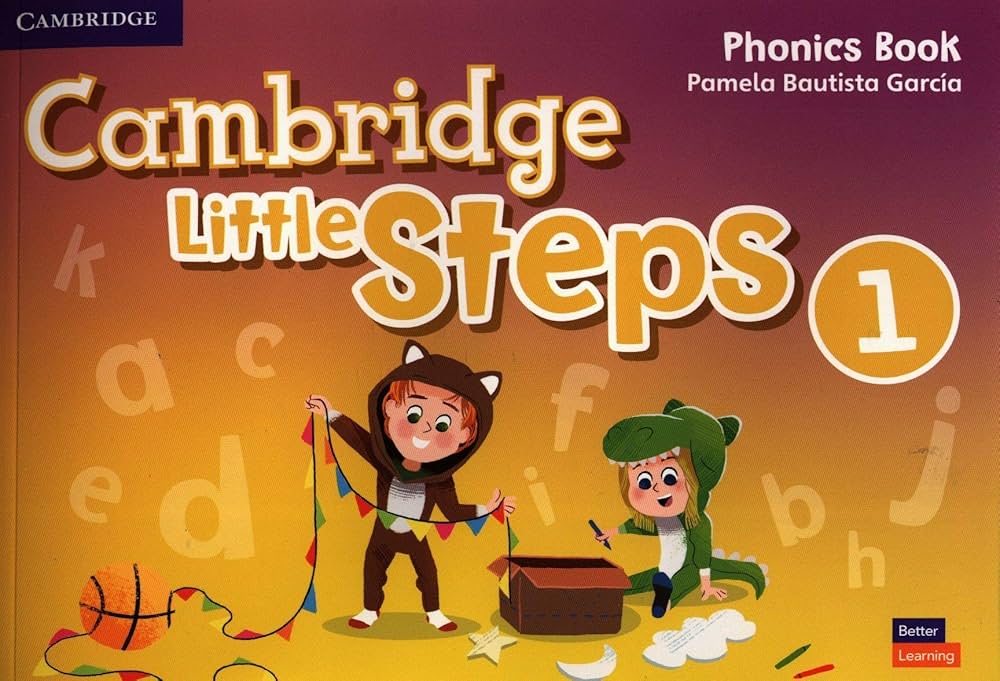 Cambridge Little Steps Level 1 Phonics Book by Pamela Bautista García 978-1108736916 - Schoolastic