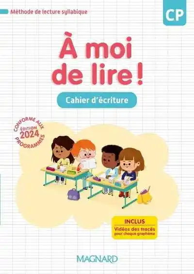 À Moi de Lire ! Cp (2024) - Cahier D'écriture 9782210512184 - Schoolastic