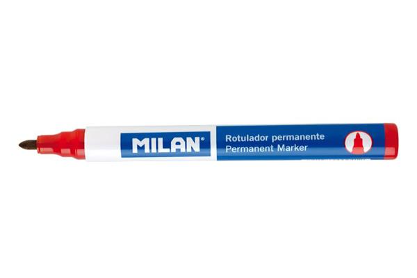 Milan Permanent Marker Bullet Red - Schoolastic