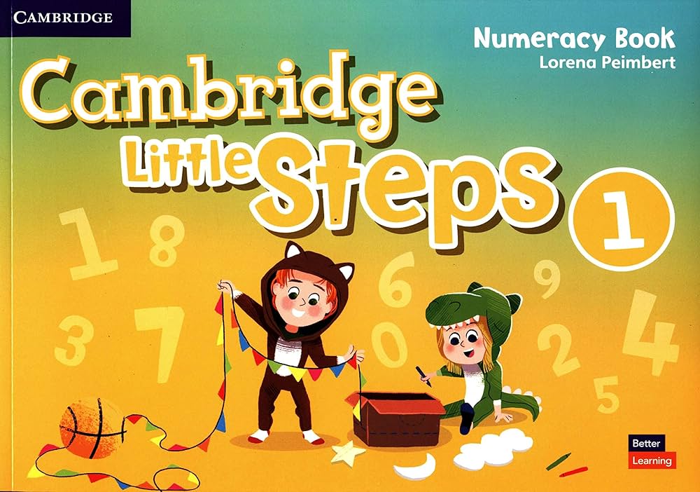 Cambridge Little Steps Level 1 Numeracy Book 1st Edition by Lorena Peimbert 978-1108706742 - Schoolastic