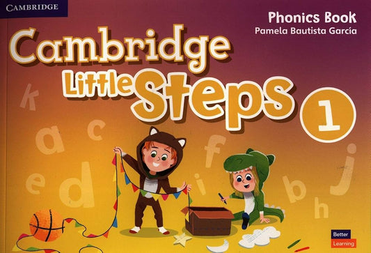 Cambridge Little Steps Level 1 Phonics Book by Pamela Bautista García 978-1108736916 - Schoolastic