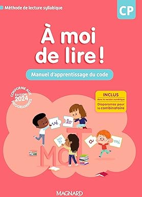 À moi de lire ! CP (2024) - Manuel d'apprentissage du code 9782210512146 - Schoolastic