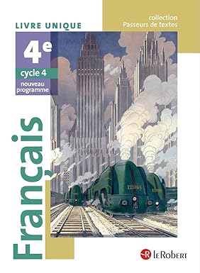 Français 4ème élève - Passeurs de textes (cycle 4) - 2016 Hardcover – April 28, 2016 9782321009184 - Schoolastic