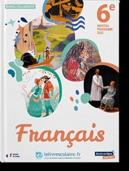 Français 6e 2025 - manuel élève Paperback – Big Book, 14 May 2025 979040007661 - Schoolastic
