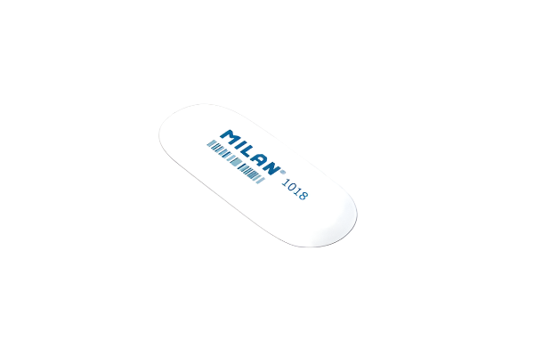 Milan Eraser Oval - Schoolastic