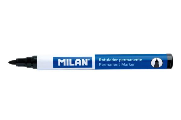 Milan Permanent Marker Bullet Black - Schoolastic