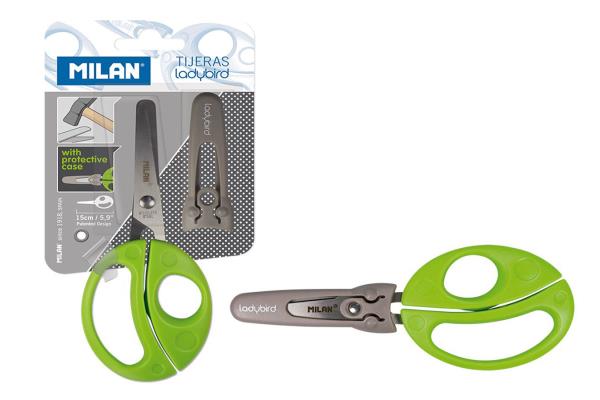 Milan Blister Ladybird Scissors - Schoolastic