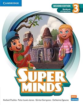 Super Minds Level 3 Workbook with Digital Pack British English 2nd Edition 9781108909303 - Schoolastic