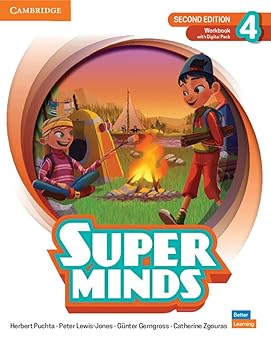 Super Minds Level 4 Workbook with Digital Pack British English 2nd Edition 9781108909310 - Schoolastic